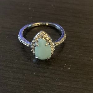 Chloe and Isabel pear cocktail ring